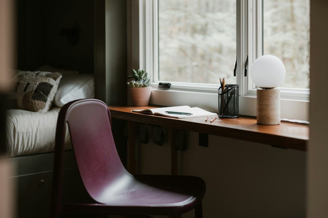 Carnet sur un espace de travail